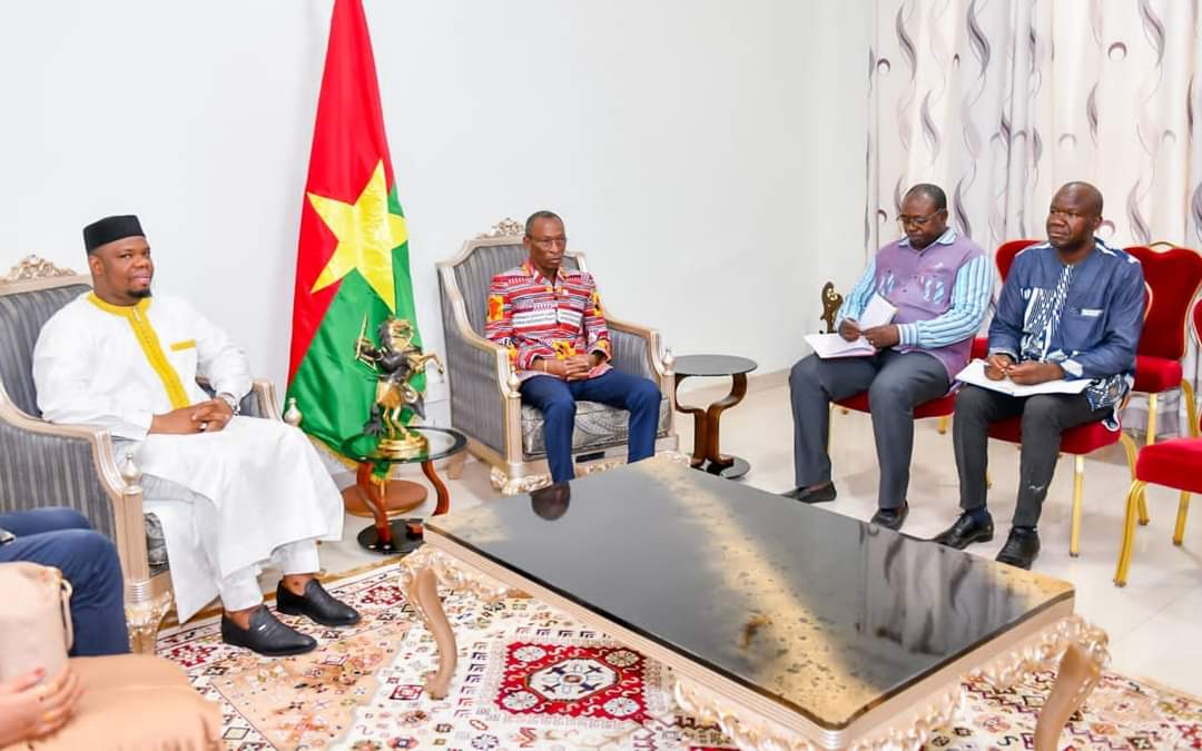 Le Ministre délégué Oumarou DIARRA au Burkina Faso
