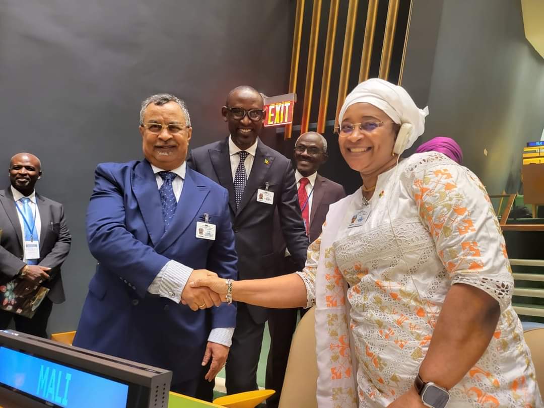 Le Mali présent à New York à la 78e session ordinaire de l'assemblée générale des Nations Unies.